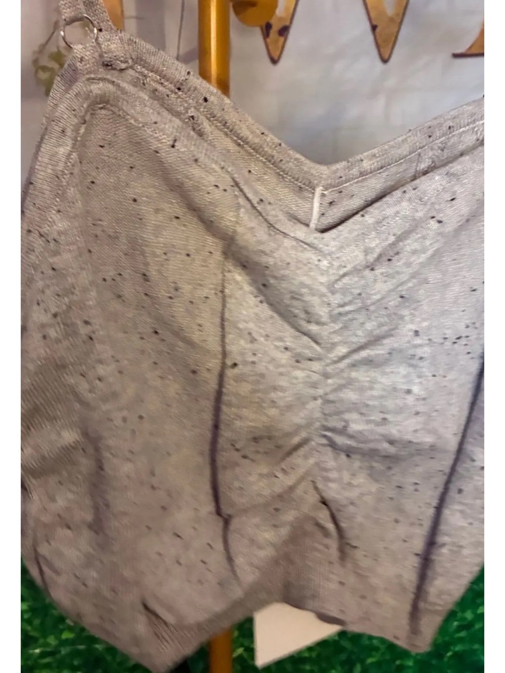 #220 Promesa cable knit cropped top sz S - Picture 5 of 5